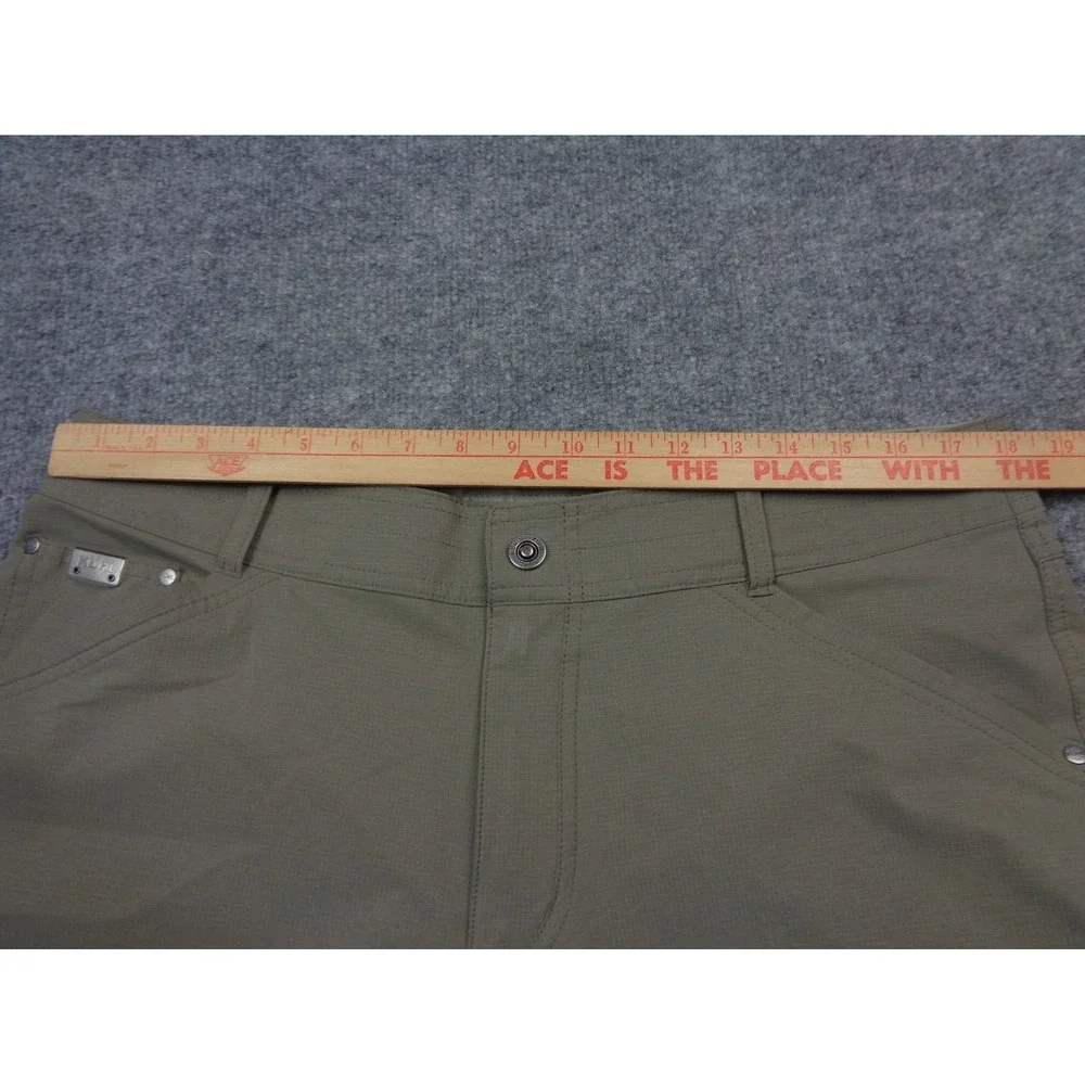 Kuhl Pants Mens 36x30 Brown Silencr Ripstop 5 Pocket Stretch Hiking Outdoor - Picture 11 of 11